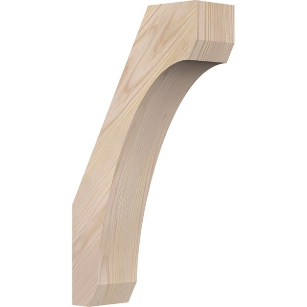 Ekena Millwork 3 1/2"W x 10"D x 18"H Legacy Smooth Knee Brace, Douglas Fir BRC04X10X18LEC00SDF - main